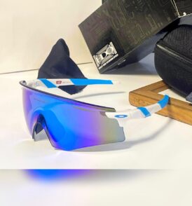 Sports Edition ENCODER (White, Blue-Blue) UV- 400 Protection