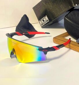 Sports Edition ENCODER (Black, Red-Orange) UV- 400 Protection