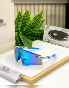 Sports Edition ENCODER (White, Blue-Blue) UV- 400 Protection