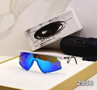 Sports Edition BXTR (White-Blue) UV-400 Protection
