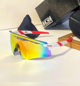 Sports Edition ENCODER (White, Red-Orange) UV- 400 Protection