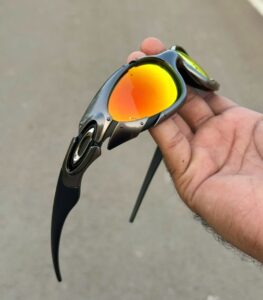PLATE Sports Edition (Black-Orange) UV- 400 Protection