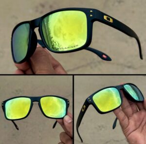 Sports Edition HOLBROOK (Black-Gold) UV- 400 Protection